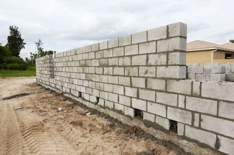 Concrete Block Foundation